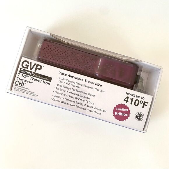 Mini Travel Hair Iron - New - Picture 1 of 5